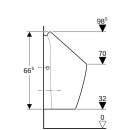 Geberit 116070001 Preda Urinal, f&uuml;r UP-Strg.