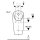 Geberit 116070001 Preda Urinal, f&uuml;r UP-Strg.