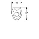 Geberit 116073001  Urinal Preda, mit integrierter