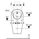 Geberit 116080001 Urinal Selva,