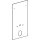 Geberit 242668SI1  Frontverkleidung zu Monolith Sanit&auml;r-