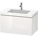DURAVIT LC6917O8585 WTU L-Cube mit Vero Air 500x800x480mm