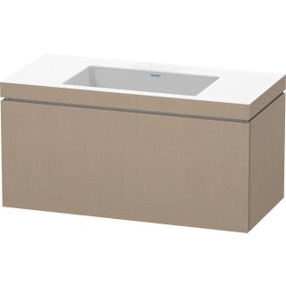 Duravit lc6918n7575 wtu L-Cube avec Vero Air 500x1000x480mm