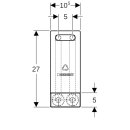 Geberit 63108  Mapress Kupferl Anschlussbox Typ C