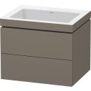 Duravit lc6926n909090 wtu L-Cube avec Vero Air 500x600x480