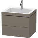Duravit lc6926o9090 wtu L-Cube avec Vero Air 500x600x480