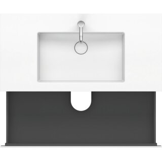 Duravit lc6928o1818 wtu L-Cube avec Vero Air 500x1000x480mm