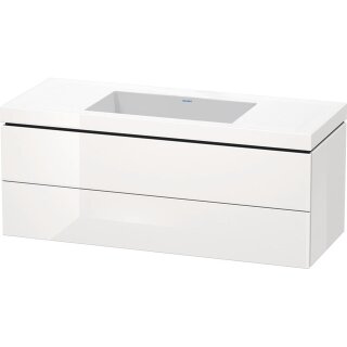 Duravit lc6929n2222 wtu L-Cube avec Vero Air 500x1200x480mm
