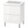 Duravit lc6936n2222 wtu L-Cube avec Vero Air 698x600x480mm