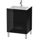 DURAVIT LC6936O4040 WTU L-Cube m. Vero Air 698x600x480mm