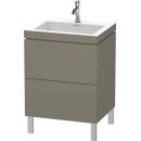 DURAVIT LC6936O9090 WTU L-Cube m. Vero Air 698x600x480mm