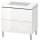 DURAVIT LC6937N2222 WTU L-Cube m. Vero Air 698x800x480mm