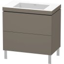 DURAVIT LC6937N9090 WTU L-Cube m. Vero Air 698x800x480mm