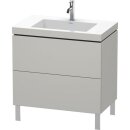 DURAVIT LC6937O0707 WTU L-Cube m. Vero Air 698x800x480mm