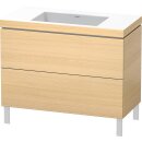 Duravit lc6938n7171 wtu L-Cube avec Vero Air 698x1000x480mm