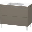 DURAVIT LC6938N9090 WTU L-Cube m. Vero Air 698x1000x480mm