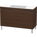 DURAVIT LC6939N6969 WTU L-Cube m. Vero Air 698x1200x480mm