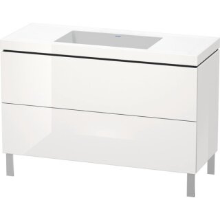 Duravit lc6939n858585 wtu L-Cube avec Vero Air 698x1200x480mm