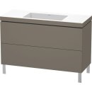 DURAVIT LC6939N9090 WTU L-Cube m. Vero Air 698x1200x480mm