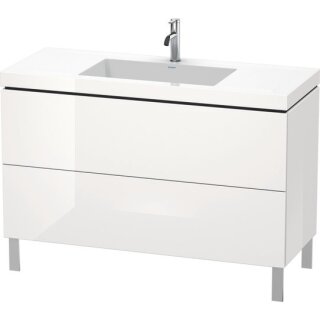 Duravit lc6939o858585 wtu L-Cube avec Vero Air 698x1200x480mm