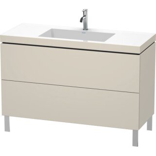 Duravit lc6939o9191 wtu L-Cube avec Vero Air 698x1200x480mm
