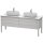 DURAVIT LU9567B3939 WTU bodenstehend Luv 743x1783x570mm 2