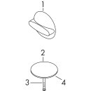 HANSGROHE 58185000 Ab-u.&Uuml;berlaufgarnitur Flexaplus F-Set