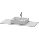 Duravit xs060d03939 Console XSquare avec une d&eacute;coupe