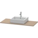 DURAVIT XS060D07575 Konsole XSquare mit einem Ausschnitt