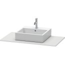 DURAVIT XS060E03636 Konsole XSquare mit einem Ausschnitt
