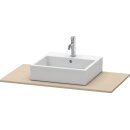 DURAVIT XS060E07575 Konsole XSquare mit einem Ausschnitt