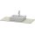 Duravit xs060f0606060 Console XSquare avec une d&eacute;coupe