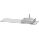 Duravit xs060hr3939 Console XSquare, 1 d&eacute;coupe,...