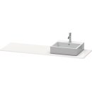 DURAVIT XS060HR8585 Konsole XSquare, 1 Ausschnitt, rechts