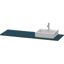 DURAVIT XS060HR9898 Konsole XSquare, 1 Ausschnitt, rechts