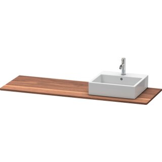 DURAVIT XS061HR7777 Massivholzkons. XSquare,1 Ausschn.re