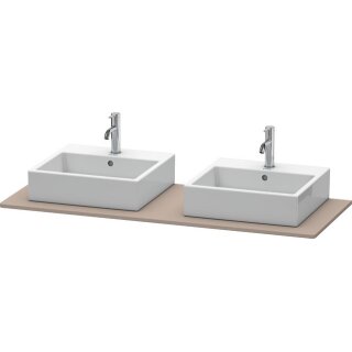 DURAVIT XS063GB4343 Konsole XSquare mit zwei Ausschnitten