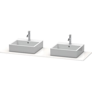 DURAVIT XS063HB2222 Konsole XSquare mit zwei Ausschnitten