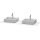 Duravit xs063hb858585 Console XSquare avec deux d&eacute;coupes