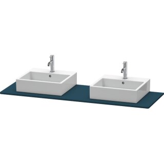 Duravit xs063hb989898 Console XSquare avec deux découpes