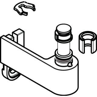 HANSGROHE 97375000 Wandstütze Rainbow chrom