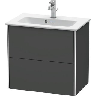 Duravit xs41616504949 Meuble sous-lavabo XSquare, 2 tiroirs