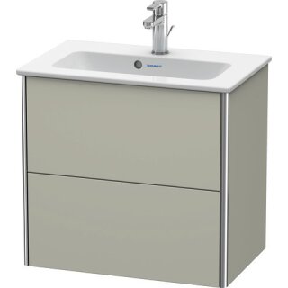 Duravit xs4161650606060 Meuble sous-lavabo XSquare, 2 tiroirs.