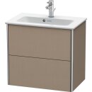 DURAVIT XS416507575 Waschtischunterbau XSquare, 2 Schubk.