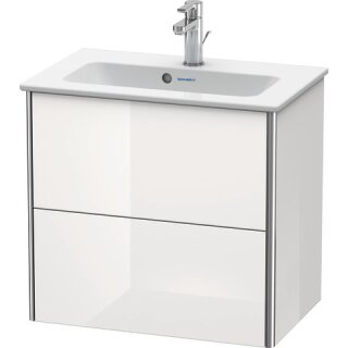 Duravit xs4161650858585 Meuble sous-lavabo XSquare, 2 tiroirs.