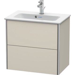 Duravit xs41616509191 Meuble sous-lavabo XSquare, 2 tiroirs