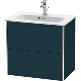 Duravit xs416165050989898 Meuble sous-lavabo XSquare, 2 tiroirs.