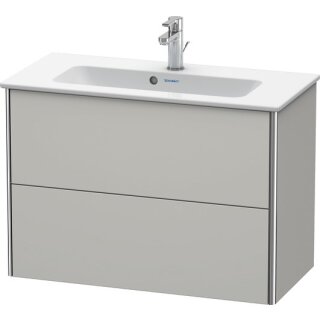 Duravit xs416600707 Meuble sous-lavabo XSquare, 2 tiroirs.