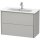 Duravit xs416600707 Meuble sous-lavabo XSquare, 2 tiroirs.