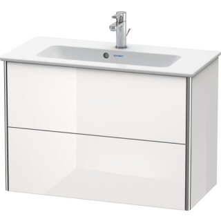 Duravit xs416166060222222 Meuble sous-lavabo XSquare, 2 tiroirs